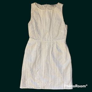 Madewell White Eyelet Dress (With Pockets!) Size 2